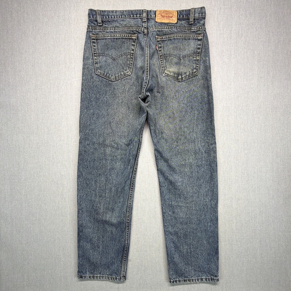 Vintage 80s Levi's 505 Jeans Mens 36x30 (Fits 34x29) USA Made 505 Blue 1985